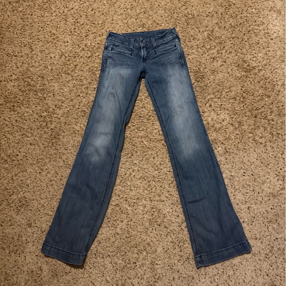 Ariat Women's Flare Jeans in Light Blue